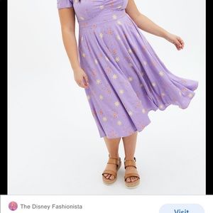 Torrid Tangled lantern swing dress